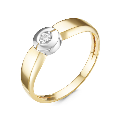 Кольцо, золото, бриллиант, БР111187л